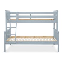 Carra Wooden Triple Bunk Bed In Grey