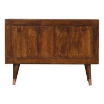 Manila Wooden Sideboard In Chestnut And Copper