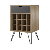 Concorde Wooden Drinks Storage Cabinet In Natural