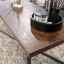 Canyon Lane Wooden Coffee Table In Brew Oak