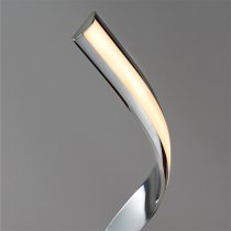 Aria LED Floor Lamp In Chrome