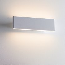 Bodhi LED Small Architectural Wall Light In Matt White