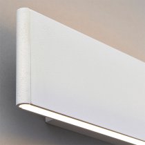 Bodhi LED Small Architectural Wall Light In Matt White