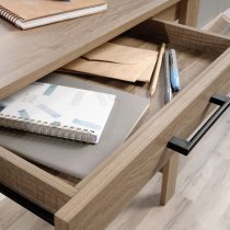 Taunton Wooden Laptop Desk With 1 Drawer In Summer Oak