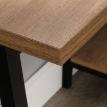 Yuma Industrial Wooden Laptop Desk In Sindoori Mango