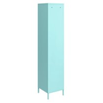 Caches Metal Locker Storage Cabinet With 1 Door In Spearmint