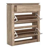 Camerton Wooden Shoe Storage Cabinet In Oak