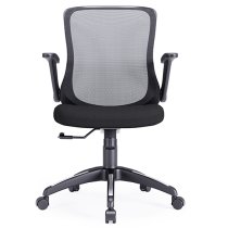 Towcester Mesh Fabric Home And Office Chair In Black