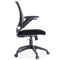 Towcester Mesh Fabric Home And Office Chair In Black