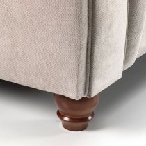 Rima Fabric Armchair In Beige