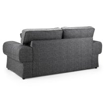 Walcott Fabric 3 Seater Sofa In Grey