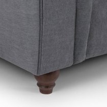 Winston Fabric Corner Sofa Left Hand In Grey