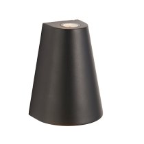 Helm LED 2 Lights Wall Light In Textured Black