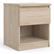 Nakou Bedside Cabinet With 1 Drawer In Jackson Hickory Oak