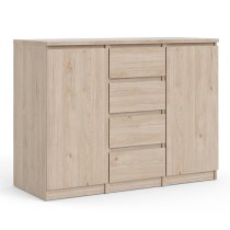 Nakou Sideboard With 2 Doors 4 Drawer In Jackson Hickory Oak