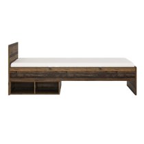 Beeston Wooden Single Bed In Walnut