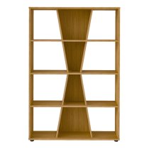 Nuneaton Medium Wooden Bookcase In Oak Effect