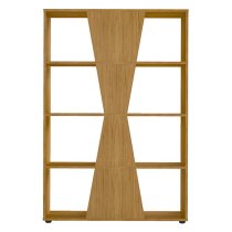 Nuneaton Medium Wooden Bookcase In Oak Effect