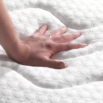 Silvis Space Pocket Sprung Double Mattress In White