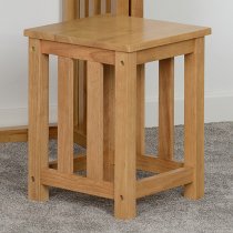 Radstock Wooden Dining Stool In Oak