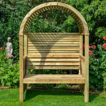 Morecambe Wooden Arbour In Natural Timber