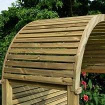 Morecambe Wooden Arbour In Natural Timber