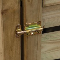 Stapleford Wooden Single Bin Store In Natural Timber