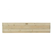 Marsden Wooden Patio Planter In Natural Timer