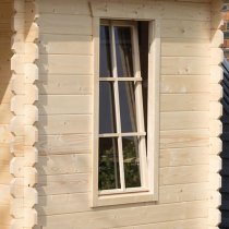 Gower Garden Office Wooden Cabin In Untreated Natural Timber