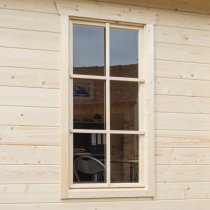 Gower Garden Office Wooden Cabin In Untreated Natural Timber