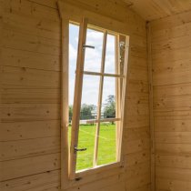 Gower Garden Retreat Wooden Cabin In Untreated Natural Timber