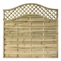 Grantham Set Of 3 Wooden 6x6 Screen In Natural Timber