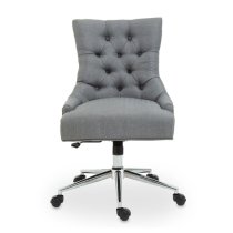 Anatolia Fabric Home And Office Chair In Grey