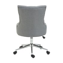 Anatolia Fabric Home And Office Chair In Grey