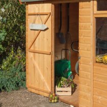 Furnace Wooden Potting Store Shed In Dipped Honey Brown