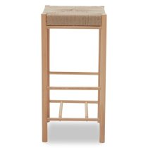 Bender Natural Wooden Bar Stools In A Pair