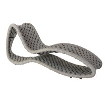 Crod Outdoor Olefin Rope Surf Sun Bed In Light Grey