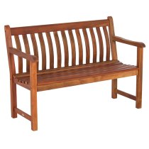 Clyro Outdoor Broadfield 4ft Wooden Seating Bench In Timber