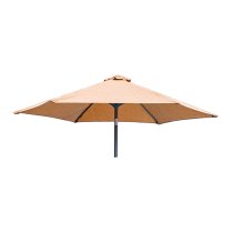 Loxe Tilt And Crank Olefin 2500mm Fabric Parasol In Ochre