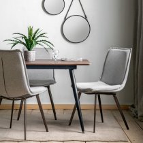 Aptly Rectangular Wooden Dining Table In Walnut