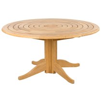 Robalt 1450mm Dining Table With 6 Folding Chairs In Natural