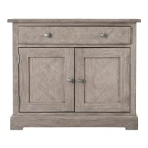 Mestiza Wooden Sideboard With 2 Doors And 1 Drawer In Natural