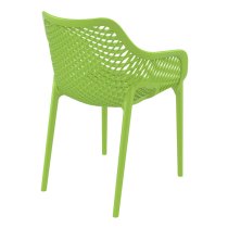 Aultos Outdoor Stacking Armchair In Tropical Green