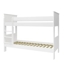 Albia Wooden Bunk Bed In White