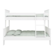 Albia Wooden Family Bunk Bed In White