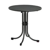 Prats Outdoor Metal Bistro Table With 2 Chairs In Jade