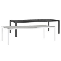 Pengta Outdoor 300cm Ceramic Top Dining Table In Slate