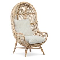 Loum Rattan Armchair With Jasper Seat Cushion