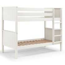 Madge Wooden Bunk Bed In Surf White