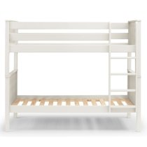 Madge Wooden Bunk Bed In Surf White